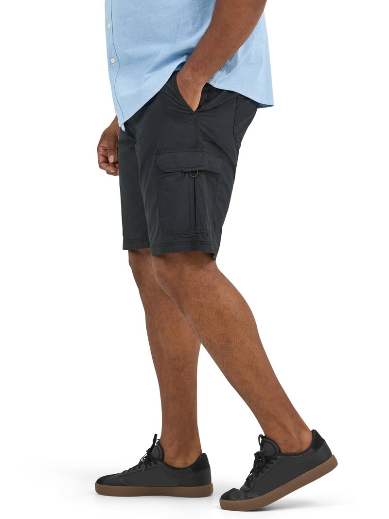 Lee Men's Big & Tall Extreme Motion Crossroad Cargo Short, Black, 50 - Image 2